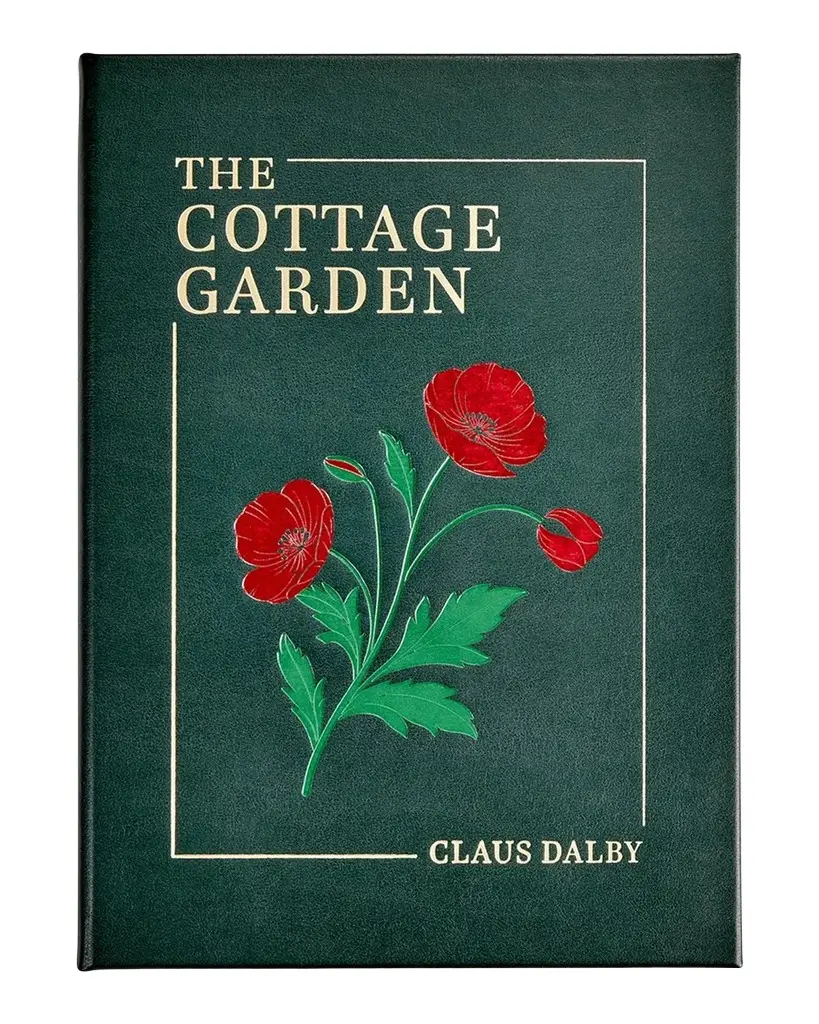 Graphic Image "The Cottage Garden" Leather-Bound Book by Claus Dalby