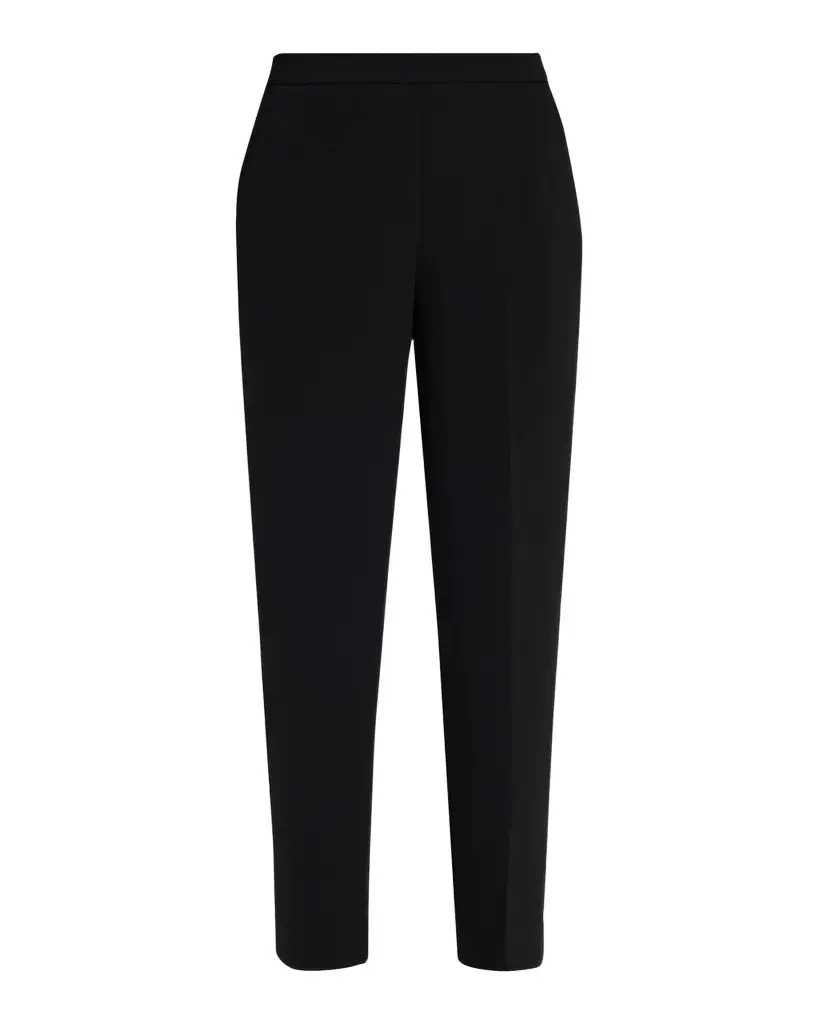 Kobi Halperin Aubree Tapered Crepe Ankle Pants