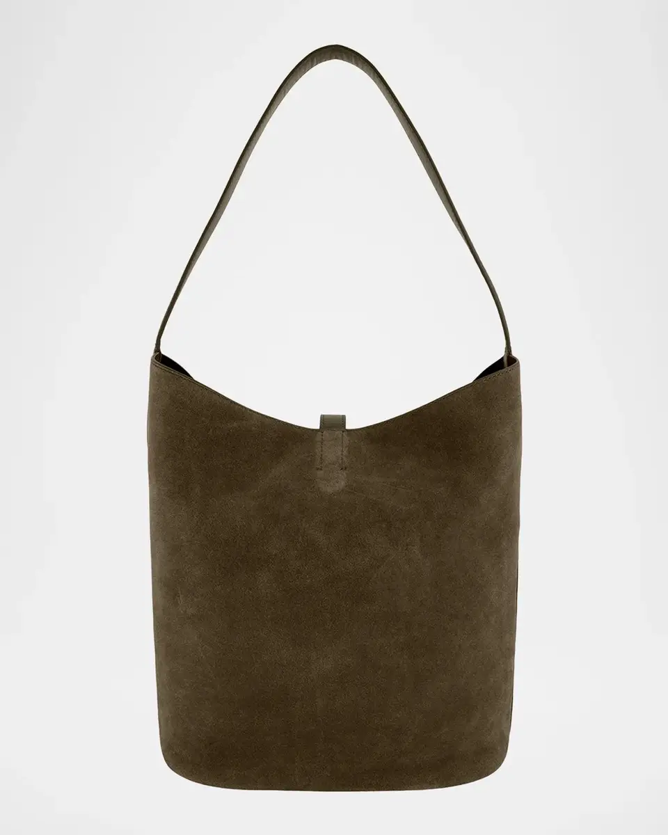 Vince Eris Medium Suede Bucket Shoulder Bag | Thumbnail 5 Vince Eris Medium Suede Bucket Shoulder Bag | Thumbnail 5