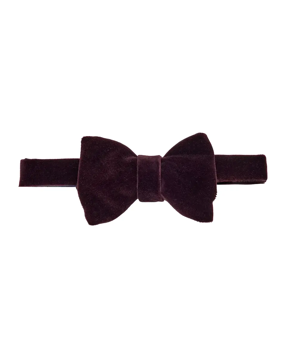 Ralph Lauren Men's Velvet Cotton Bow Tie | Thumbnail 2 Ralph Lauren Men's Velvet Cotton Bow Tie | Thumbnail 2