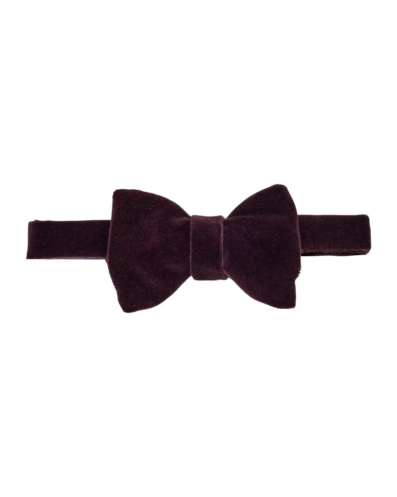 Men's Velvet Cotton Bow Tie Men's Velvet Cotton Bow Tie