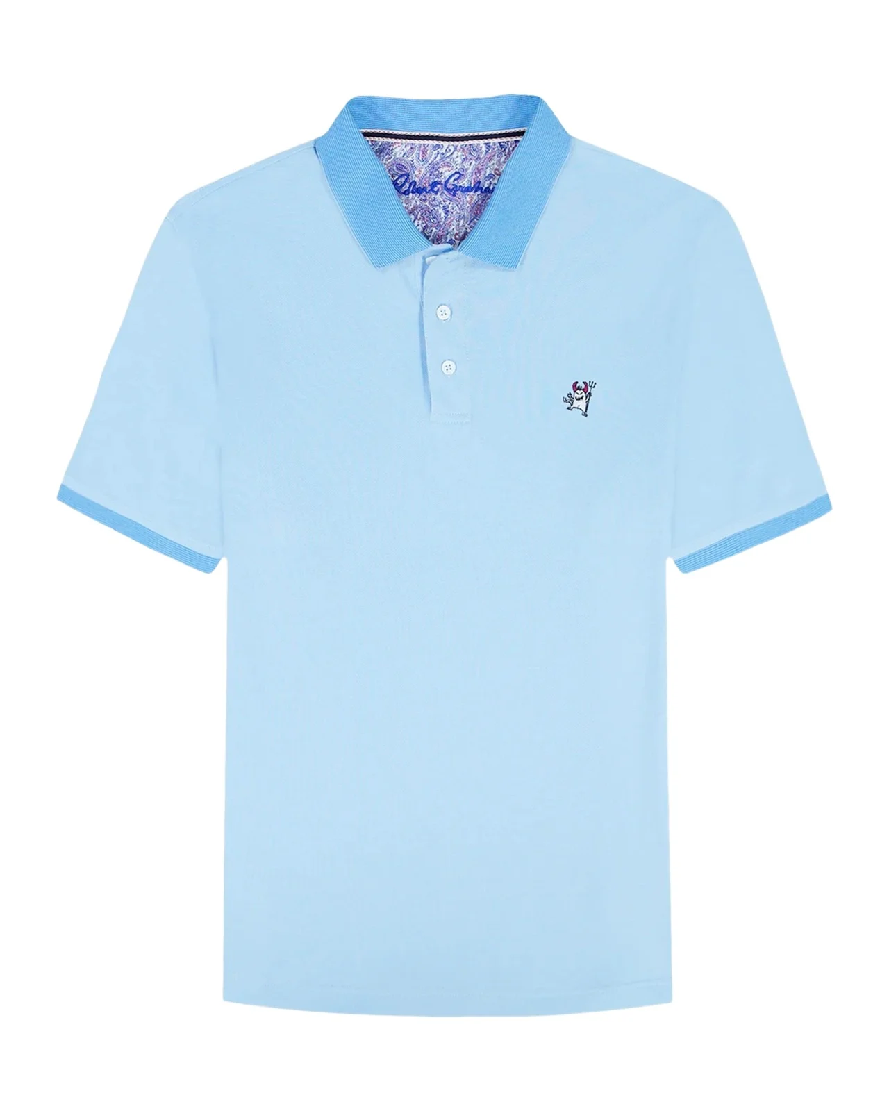 Men's Devil Knit Polo Shirt Men's Devil Knit Polo Shirt