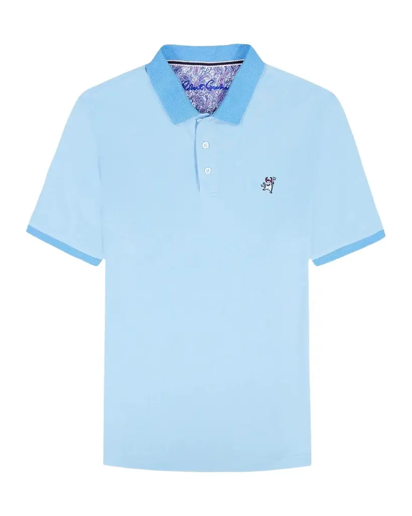 Men's Devil Knit Polo Shirt Men's Devil Knit Polo Shirt