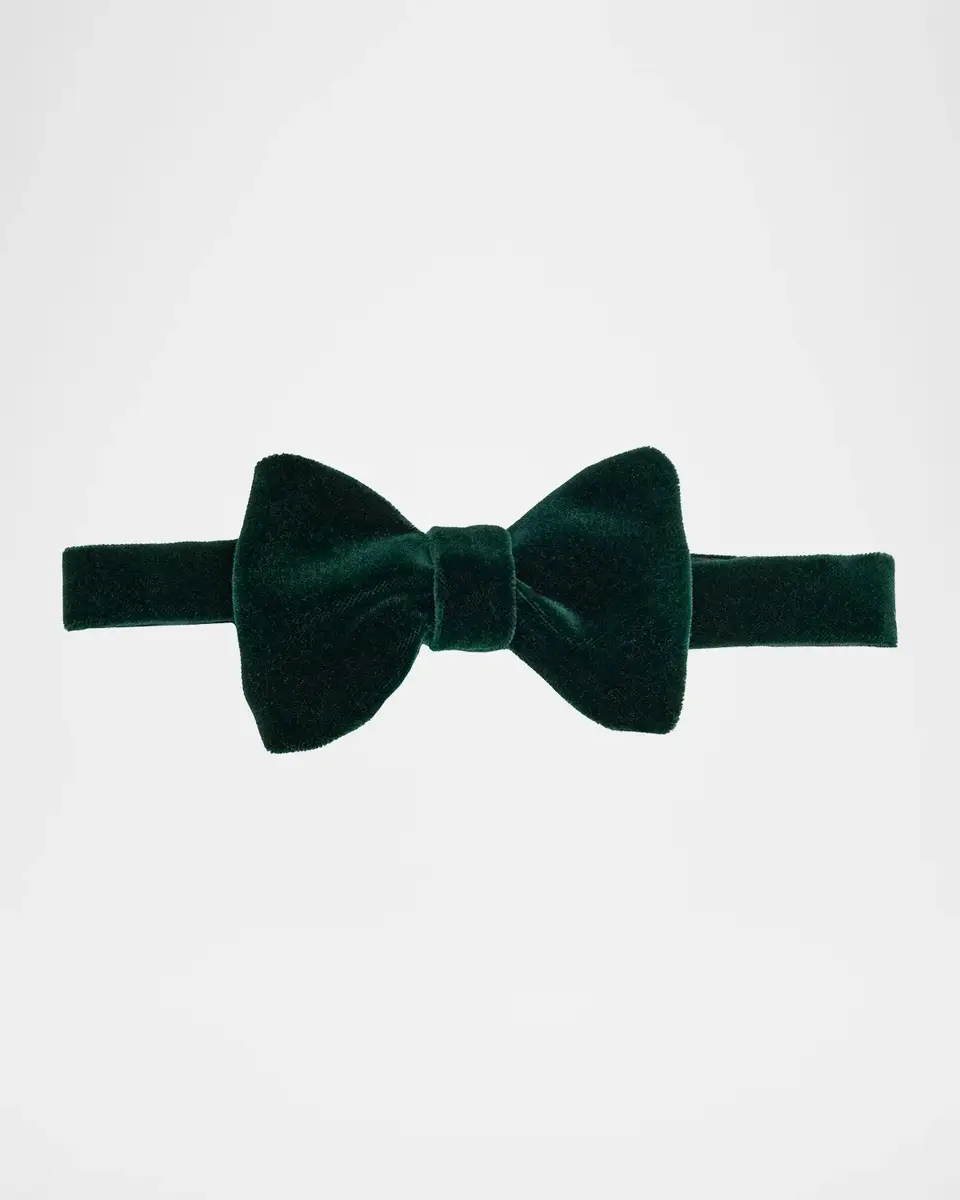 Ralph Lauren Men's Velvet Bow Tie | Thumbnail 2 Ralph Lauren Men's Velvet Bow Tie | Thumbnail 2