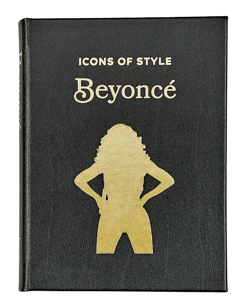 Graphic Image "Icons of Style: Beyonce" Leather-Bound Book by Lauren Cochrane