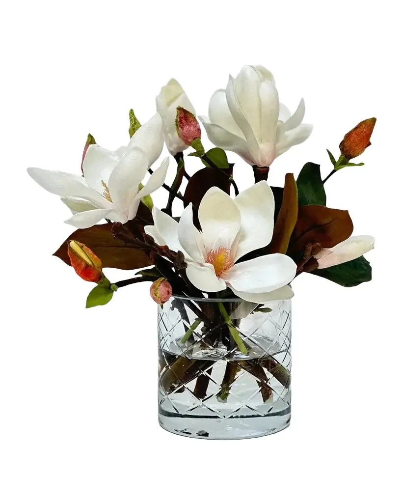 Artificial Tree Magnolia Flower Arrangement Artificial Tree Magnolia Flower Arrangement