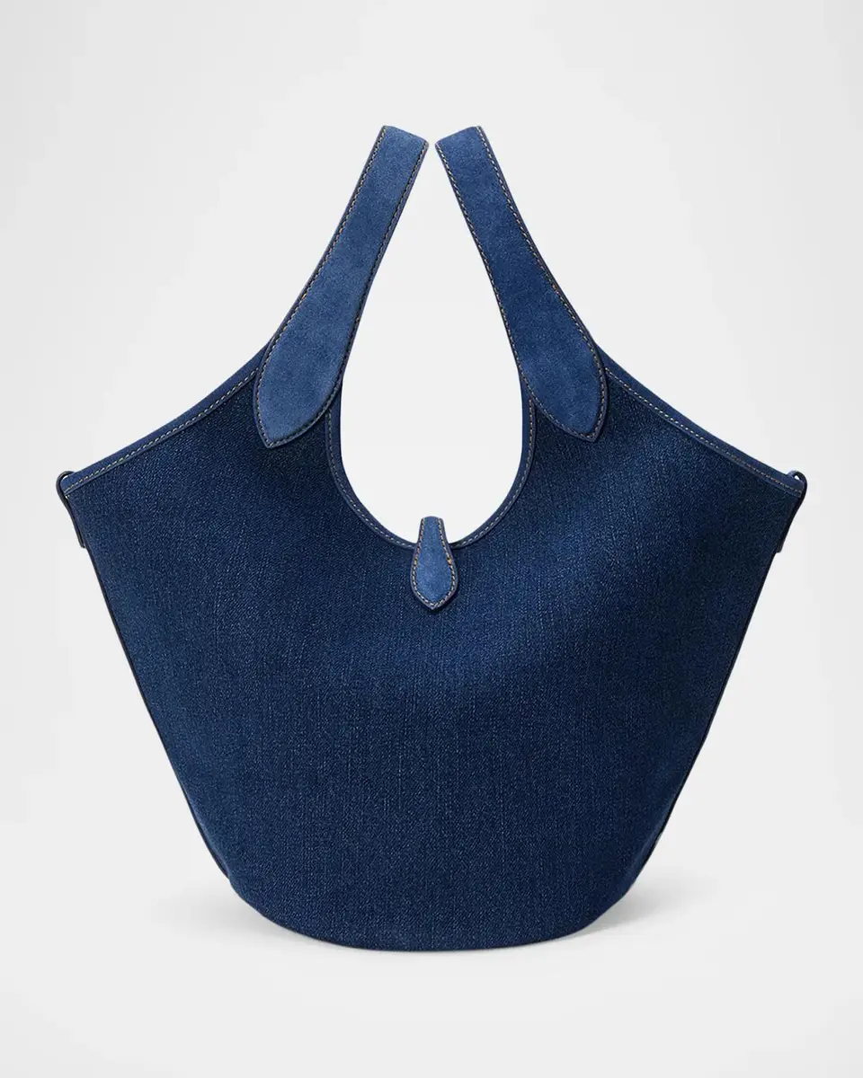 Polo Ralph Lauren Polo Play Denim Tote Bag | Thumbnail 5 Polo Ralph Lauren Polo Play Denim Tote Bag | Thumbnail 5