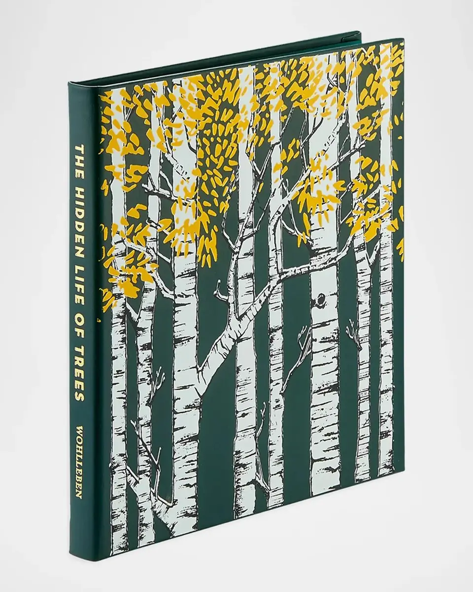 Graphic Image "The Hidden Life of Trees" Leather-Bound Book by Peter Wohlleben | Thumbnail 2 Graphic Image "The Hidden Life of Trees" Leather-Bound Book by Peter Wohlleben | Thumbnail 2