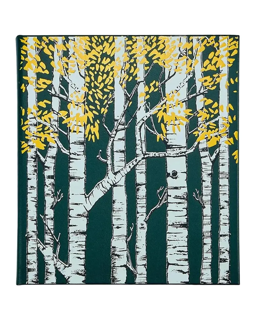 Graphic Image "The Hidden Life of Trees" Leather-Bound Book by Peter Wohlleben