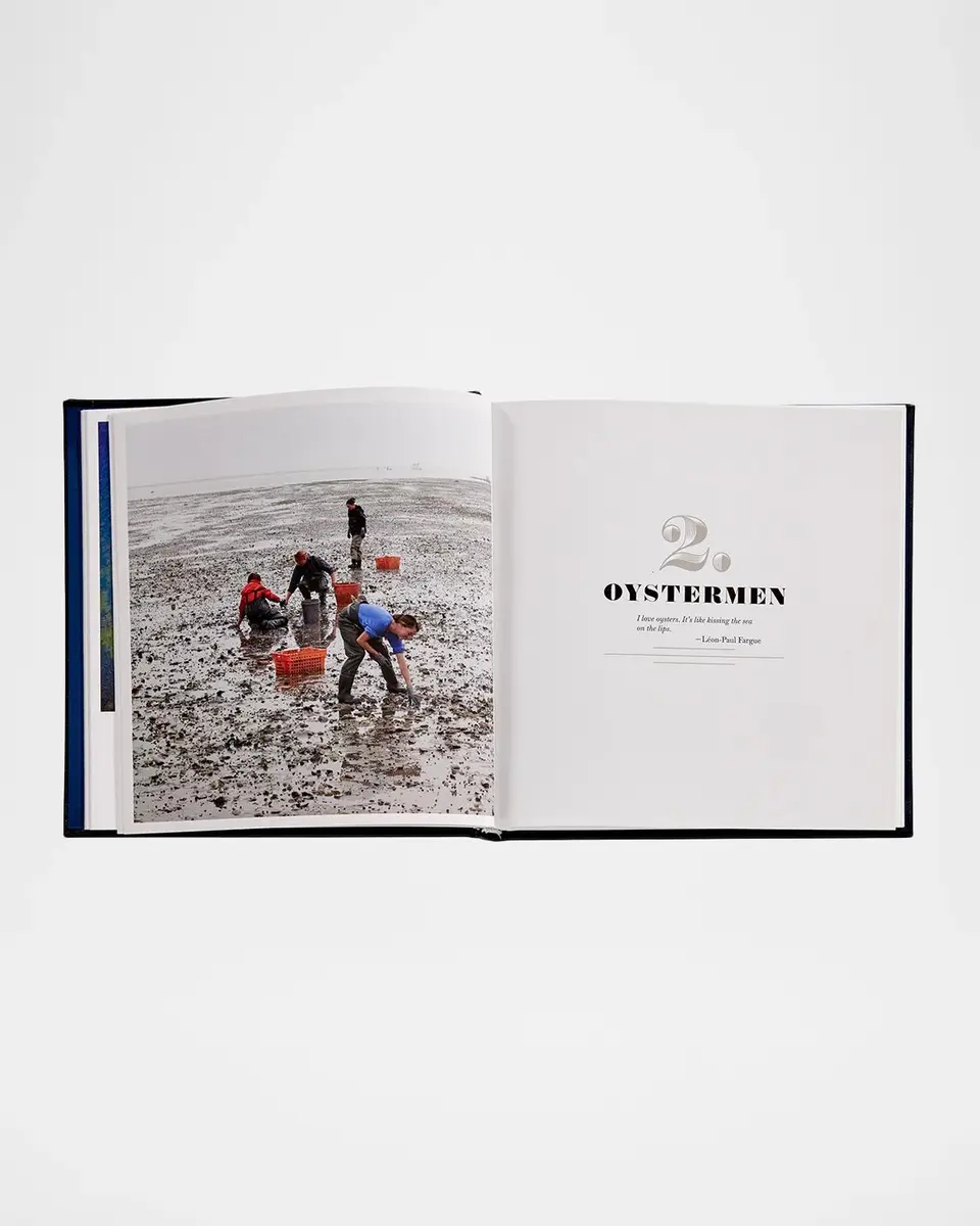 Graphic Image "Oysters: A Celebration in the Raw" Leather-Bound Book by Marion Lear Swaybill | Thumbnail 8 Graphic Image "Oysters: A Celebration in the Raw" Leather-Bound Book by Marion Lear Swaybill | Thumbnail 8