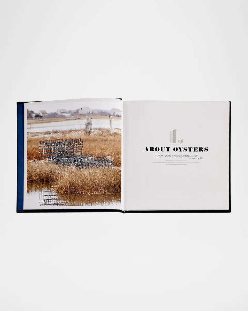Graphic Image "Oysters: A Celebration in the Raw" Leather-Bound Book by Marion Lear Swaybill | Thumbnail 10 Graphic Image "Oysters: A Celebration in the Raw" Leather-Bound Book by Marion Lear Swaybill | Thumbnail 10