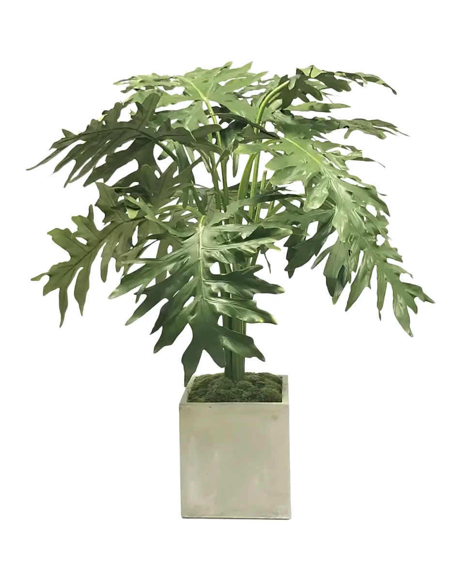 Winward Home Artificial Monstera Arrangement | Thumbnail 2 Winward Home Artificial Monstera Arrangement | Thumbnail 2