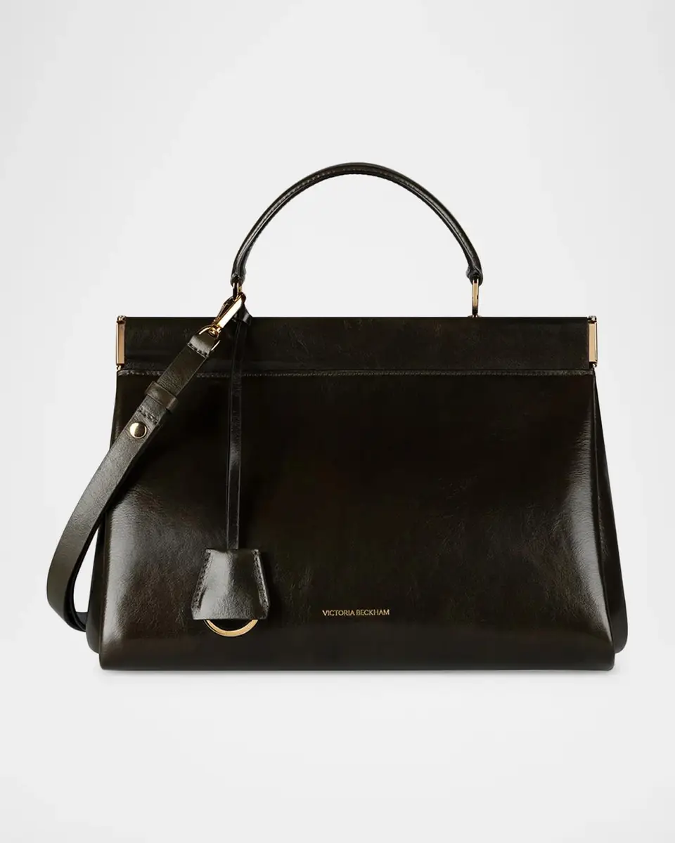 Victoria Beckham Sloane Frame Leather Top-Handle Bag | Thumbnail 3 Victoria Beckham Sloane Frame Leather Top-Handle Bag | Thumbnail 3
