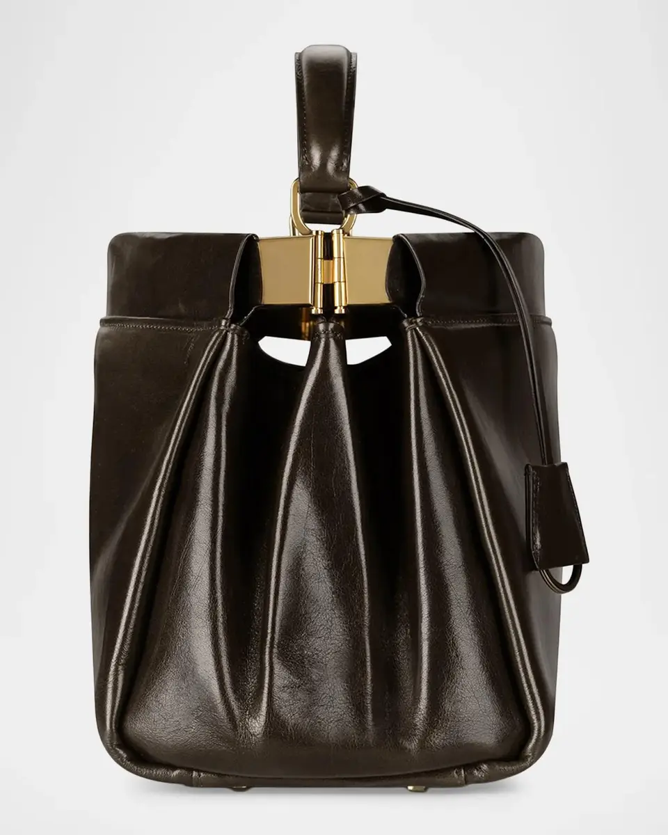 Victoria Beckham Sloane Frame Leather Top-Handle Bag | Thumbnail 6 Victoria Beckham Sloane Frame Leather Top-Handle Bag | Thumbnail 6
