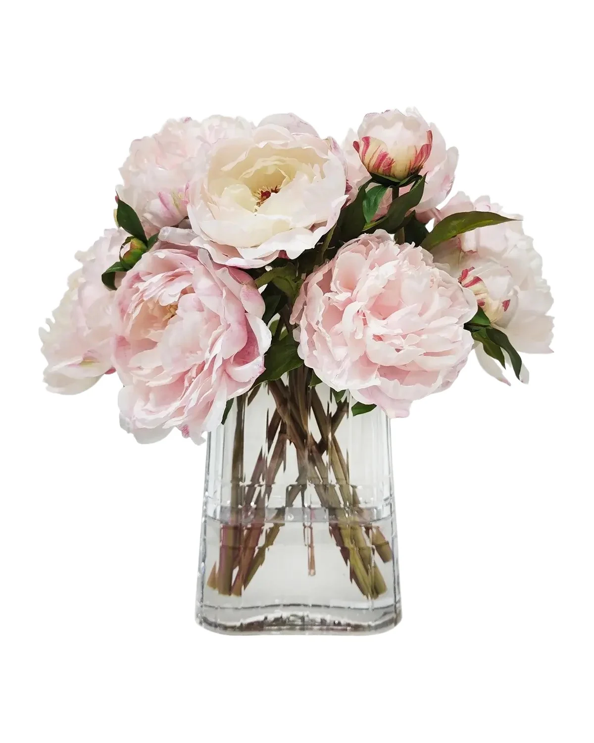 Winward Home Artificial Peony Floral Arrangement