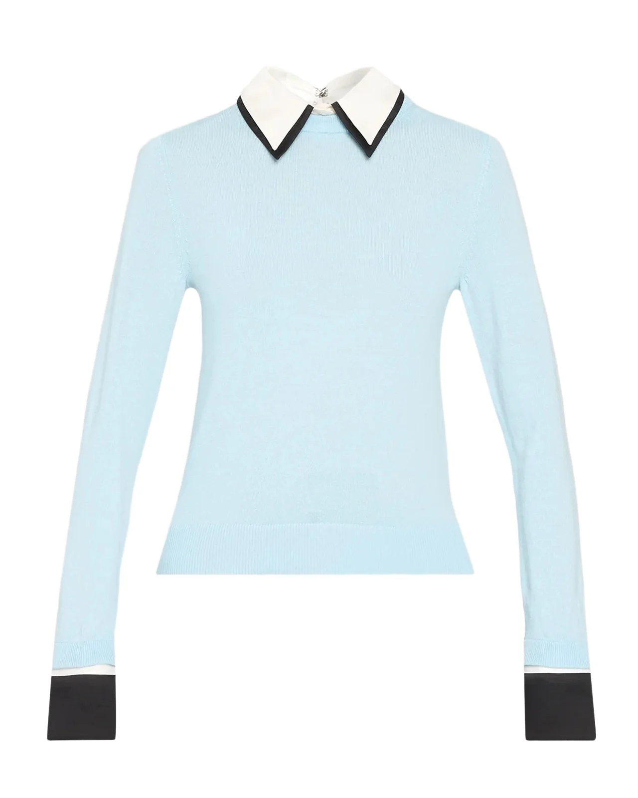 Alice + Olivia Porla Double Collar Sweater