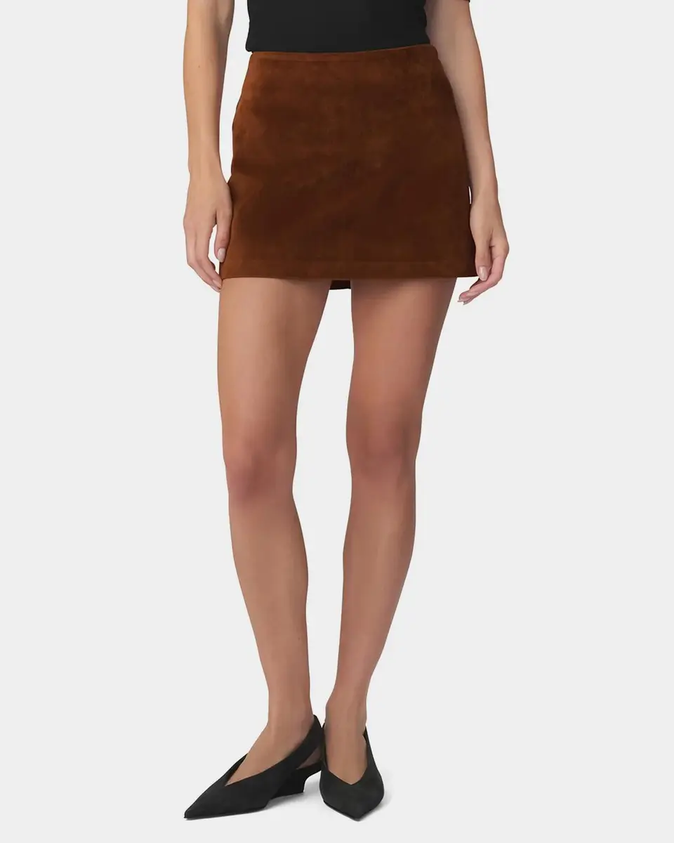 Joe's Jeans Vegan Suede Miniskirt | Thumbnail 4 Joe's Jeans Vegan Suede Miniskirt | Thumbnail 4