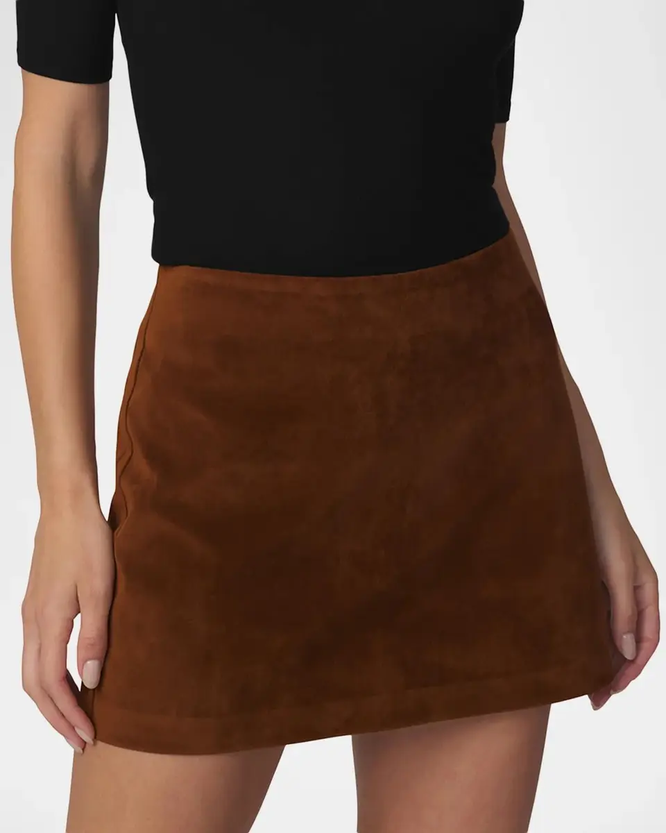 Joe's Jeans Vegan Suede Miniskirt | Thumbnail 7 Joe's Jeans Vegan Suede Miniskirt | Thumbnail 7