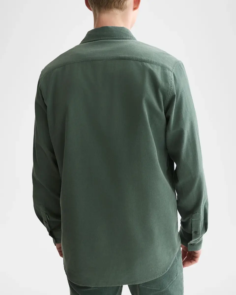 Scotch & Soda Men's Logo Fine Corduroy Shirt | Thumbnail 3 Scotch & Soda Men's Logo Fine Corduroy Shirt | Thumbnail 3