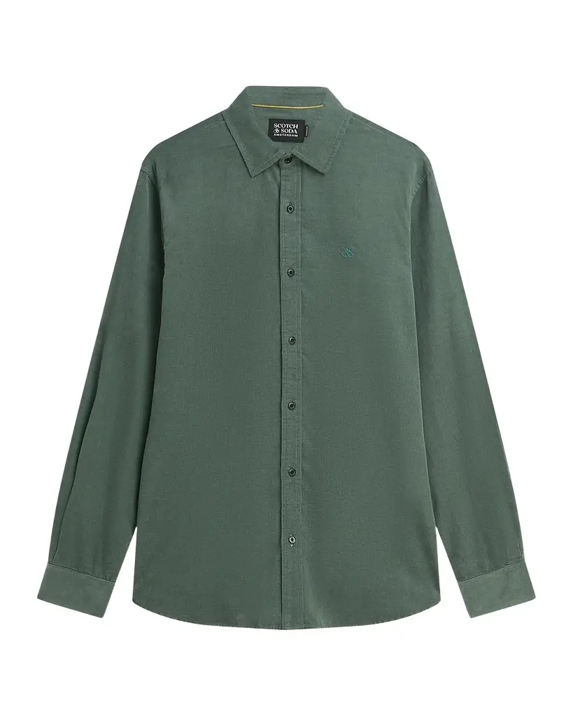 Men's Logo Fine Corduroy Shirt Men's Logo Fine Corduroy Shirt