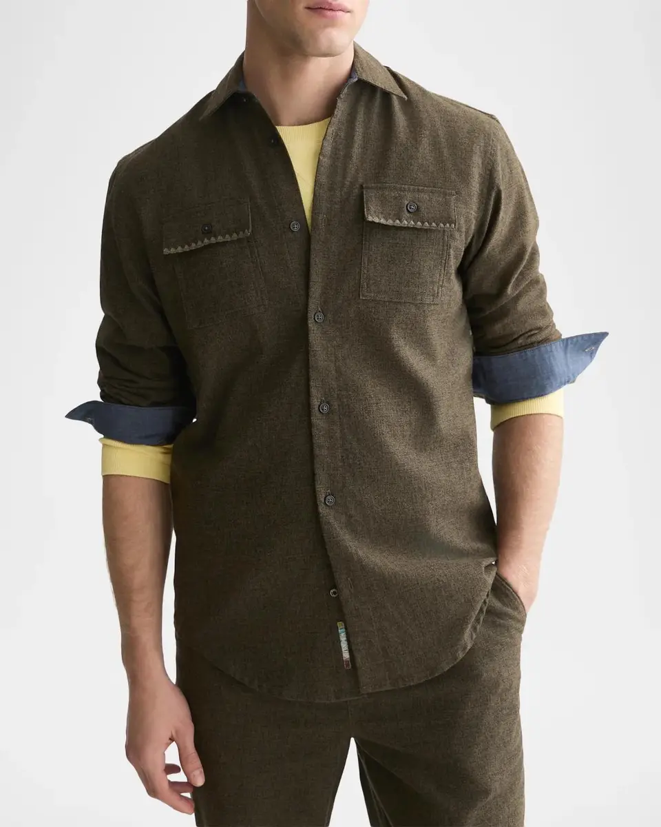 Scotch & Soda Men's Stretch-Cotton Jacket | Thumbnail 4 Scotch & Soda Men's Stretch-Cotton Jacket | Thumbnail 4