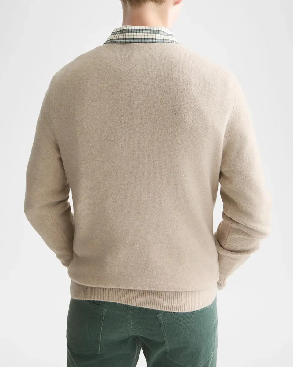 Scotch & Soda Men's Soft-Knit Crewneck Sweater | Thumbnail 3 Scotch & Soda Men's Soft-Knit Crewneck Sweater | Thumbnail 3