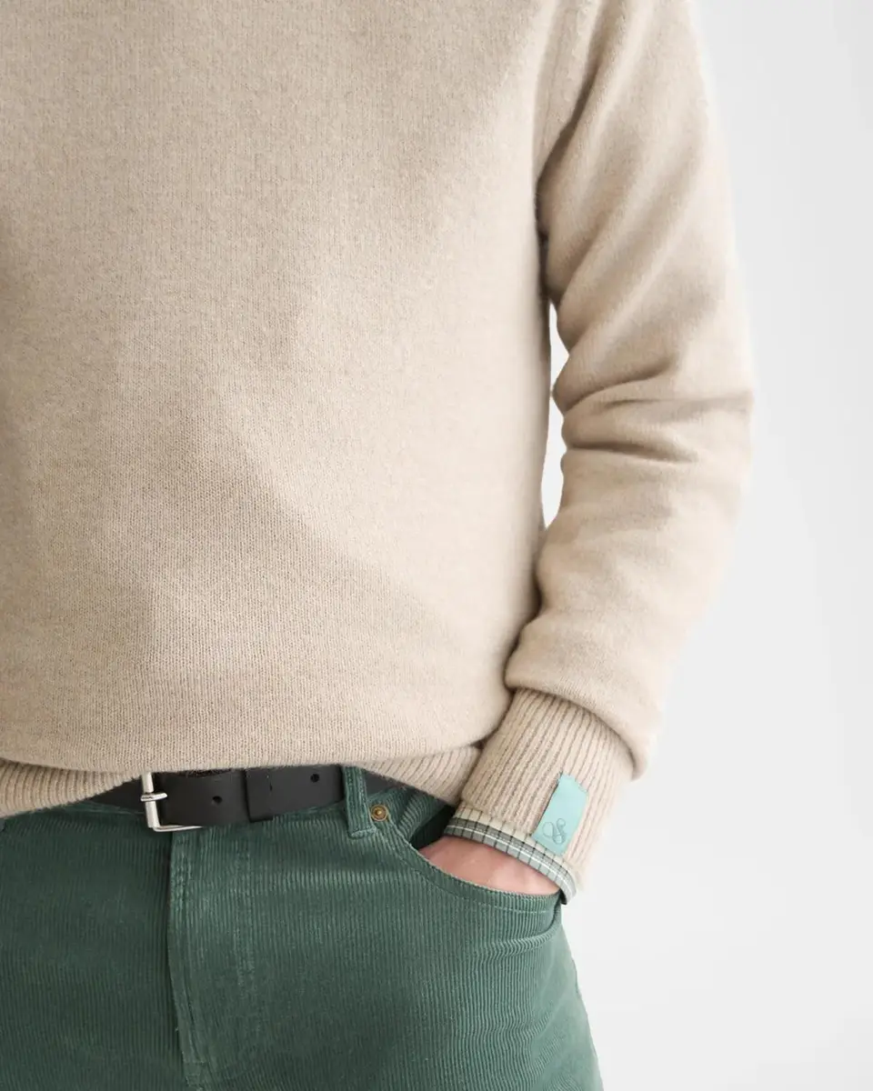 Scotch & Soda Men's Soft-Knit Crewneck Sweater | Thumbnail 5 Scotch & Soda Men's Soft-Knit Crewneck Sweater | Thumbnail 5