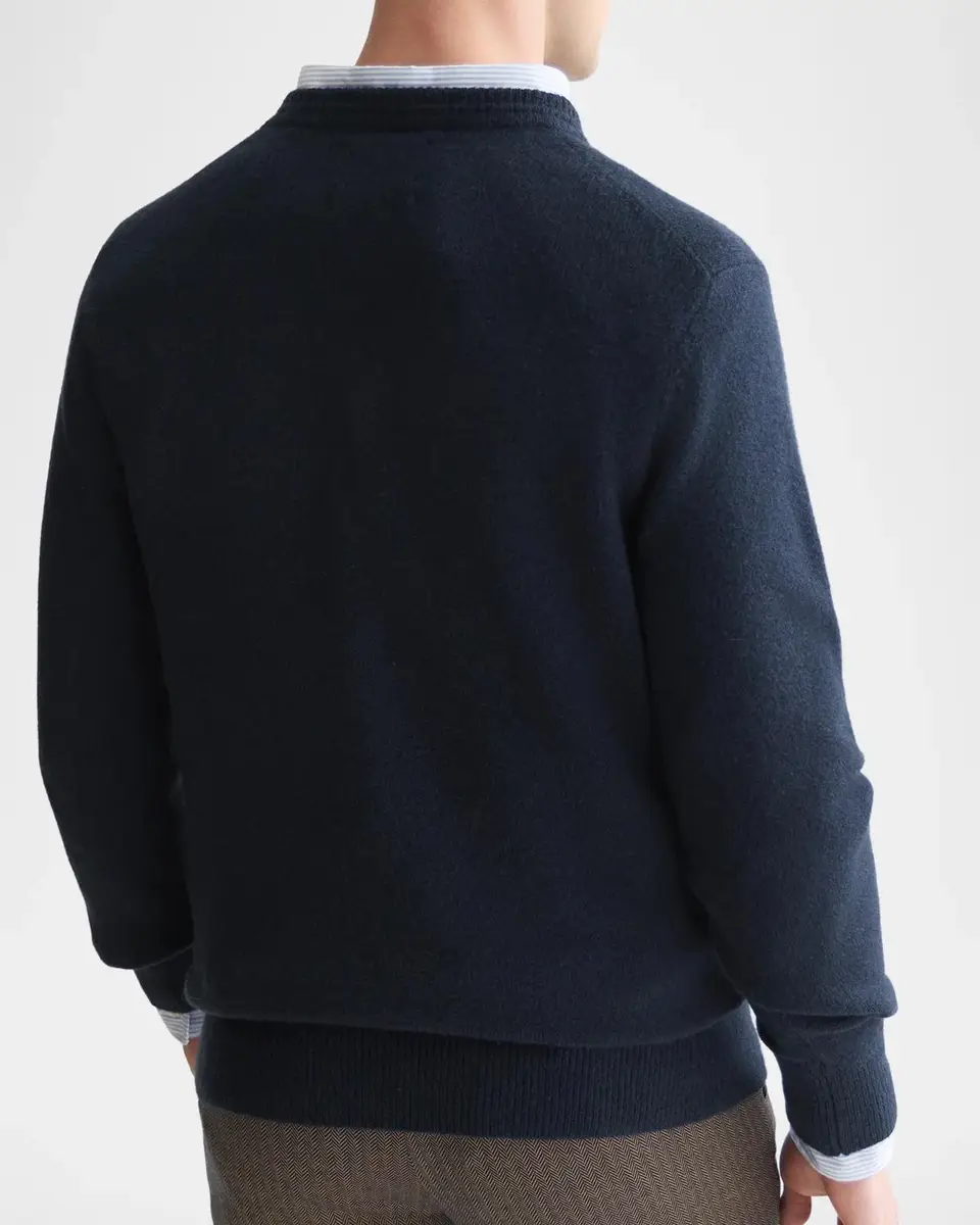 Scotch & Soda Men's Soft-Knit Crewneck Sweater | Thumbnail 3 Scotch & Soda Men's Soft-Knit Crewneck Sweater | Thumbnail 3