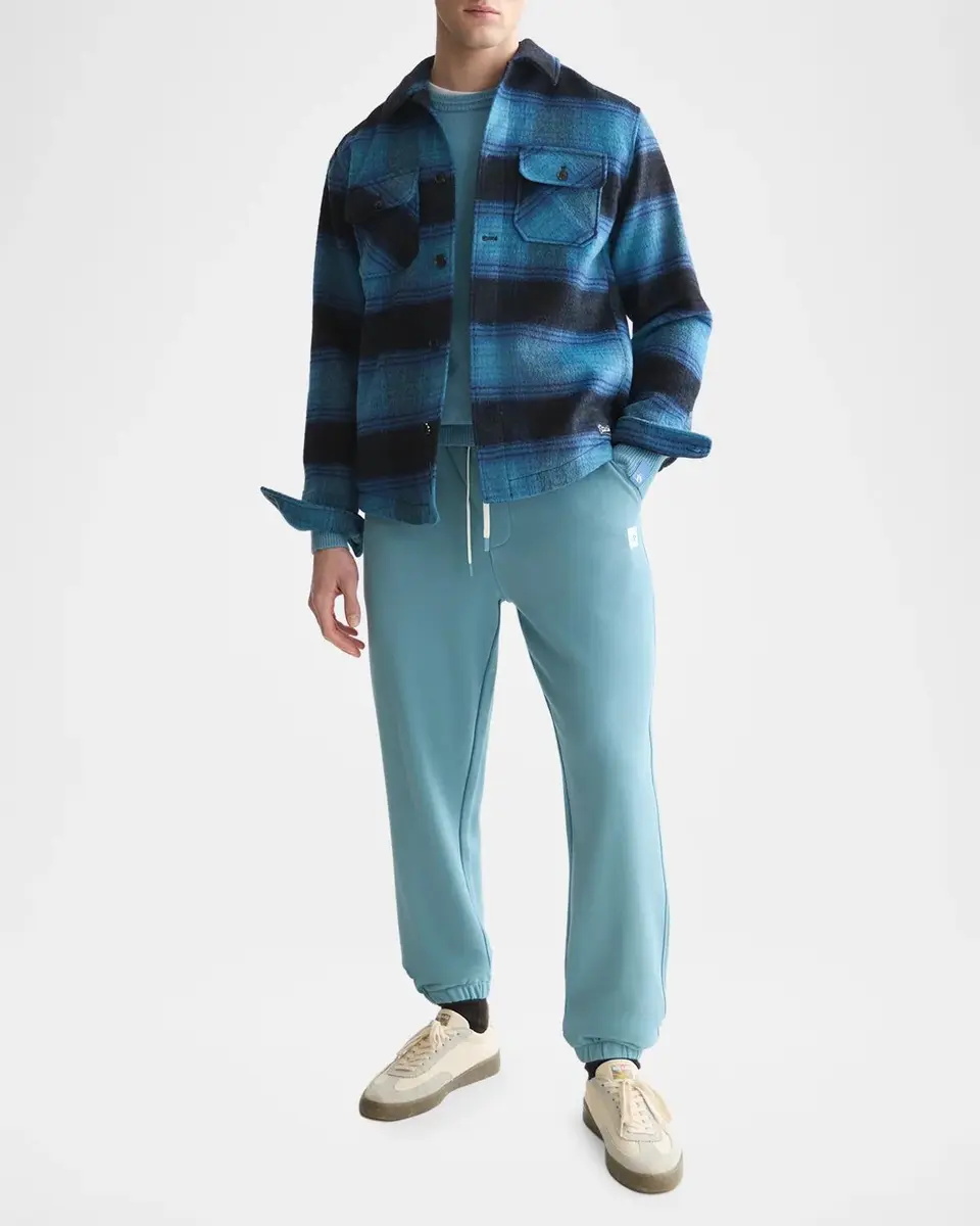 Scotch & Soda Men's Plaid Wool-Blend Shirt | Thumbnail 2 Scotch & Soda Men's Plaid Wool-Blend Shirt | Thumbnail 2