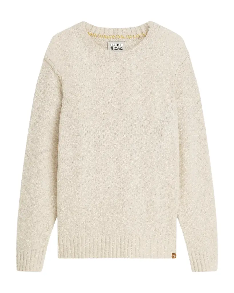 Men's Bouclé Crewneck Sweater Men's Bouclé Crewneck Sweater