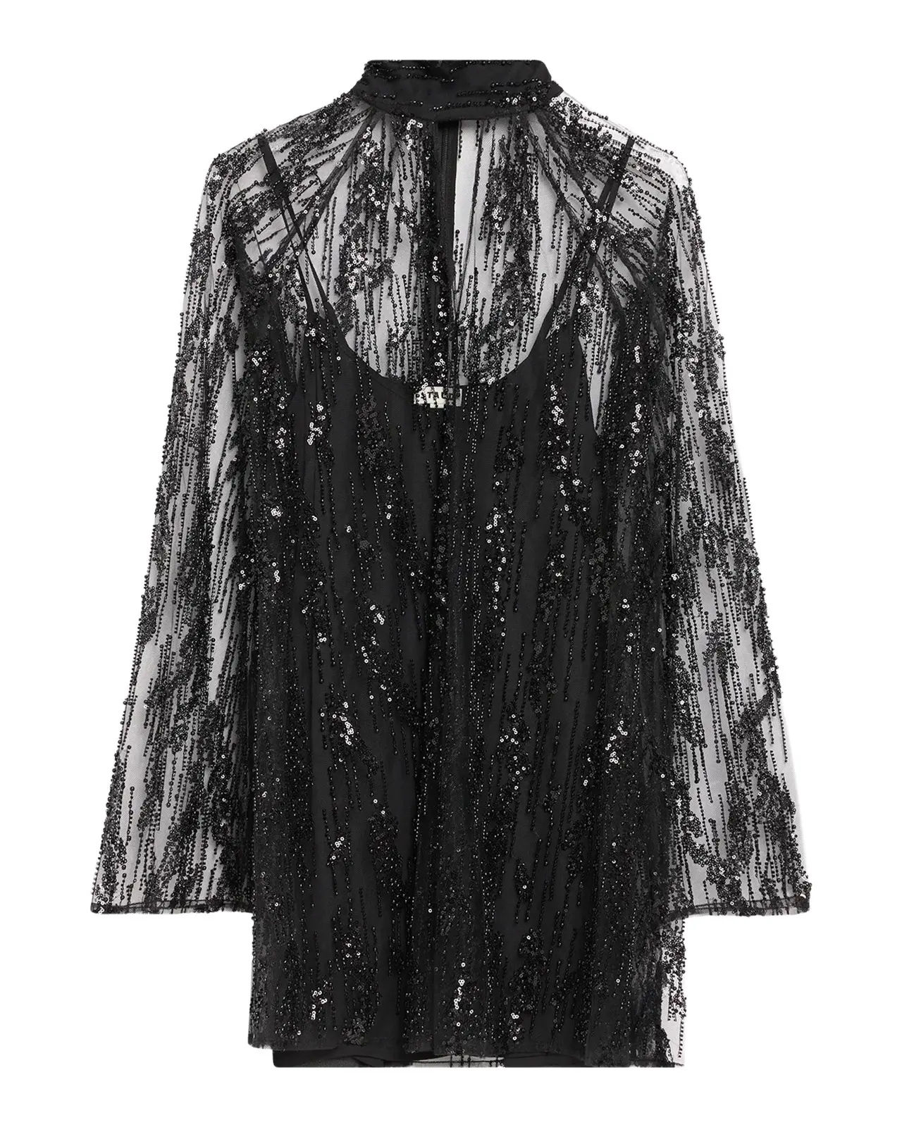 Esther Embellished Tulle Mini Dress