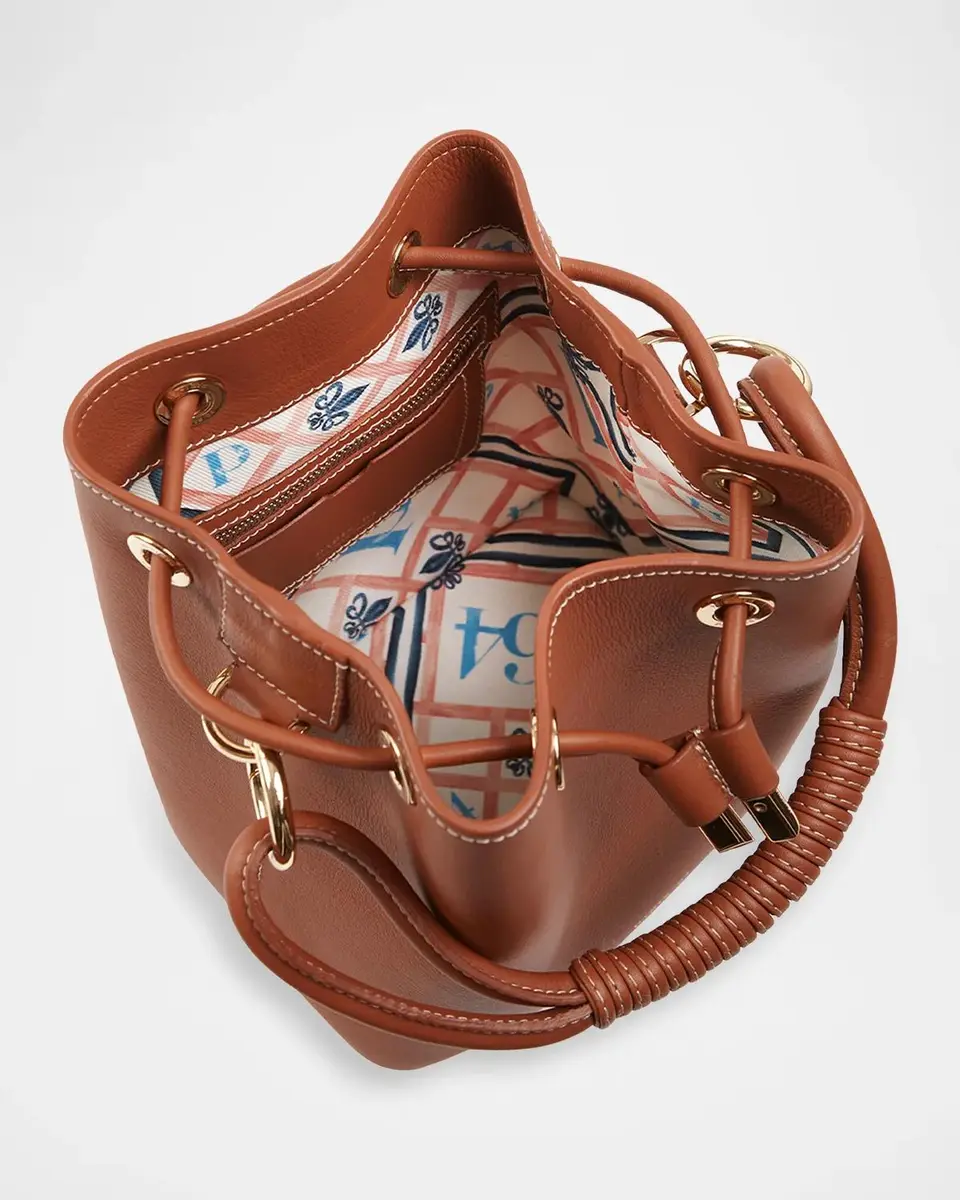 PARIS/64 Studio Leather Bucket Bag | Thumbnail 3