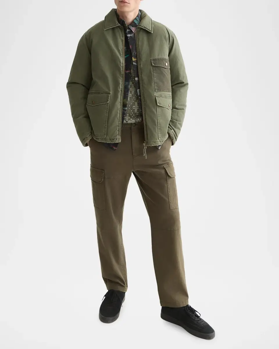 Scotch & Soda Men's J-Canvas Cotton-Blend Worker Jacket | Thumbnail 2 Scotch & Soda Men's J-Canvas Cotton-Blend Worker Jacket | Thumbnail 2