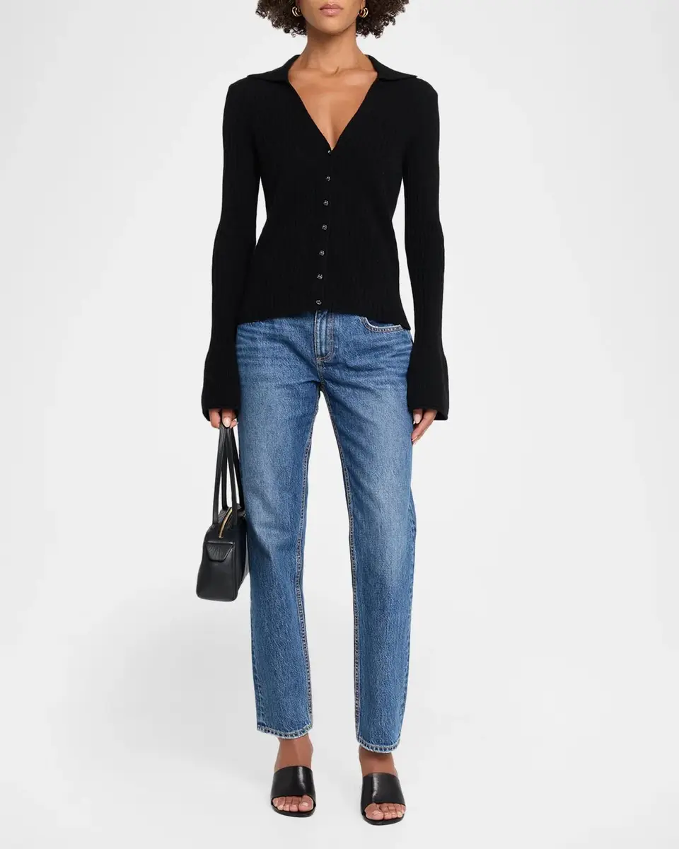 Ramy Brook Cathy Rib-Knit Cashmere Cardigan | Thumbnail 2 Ramy Brook Cathy Rib-Knit Cashmere Cardigan | Thumbnail 2