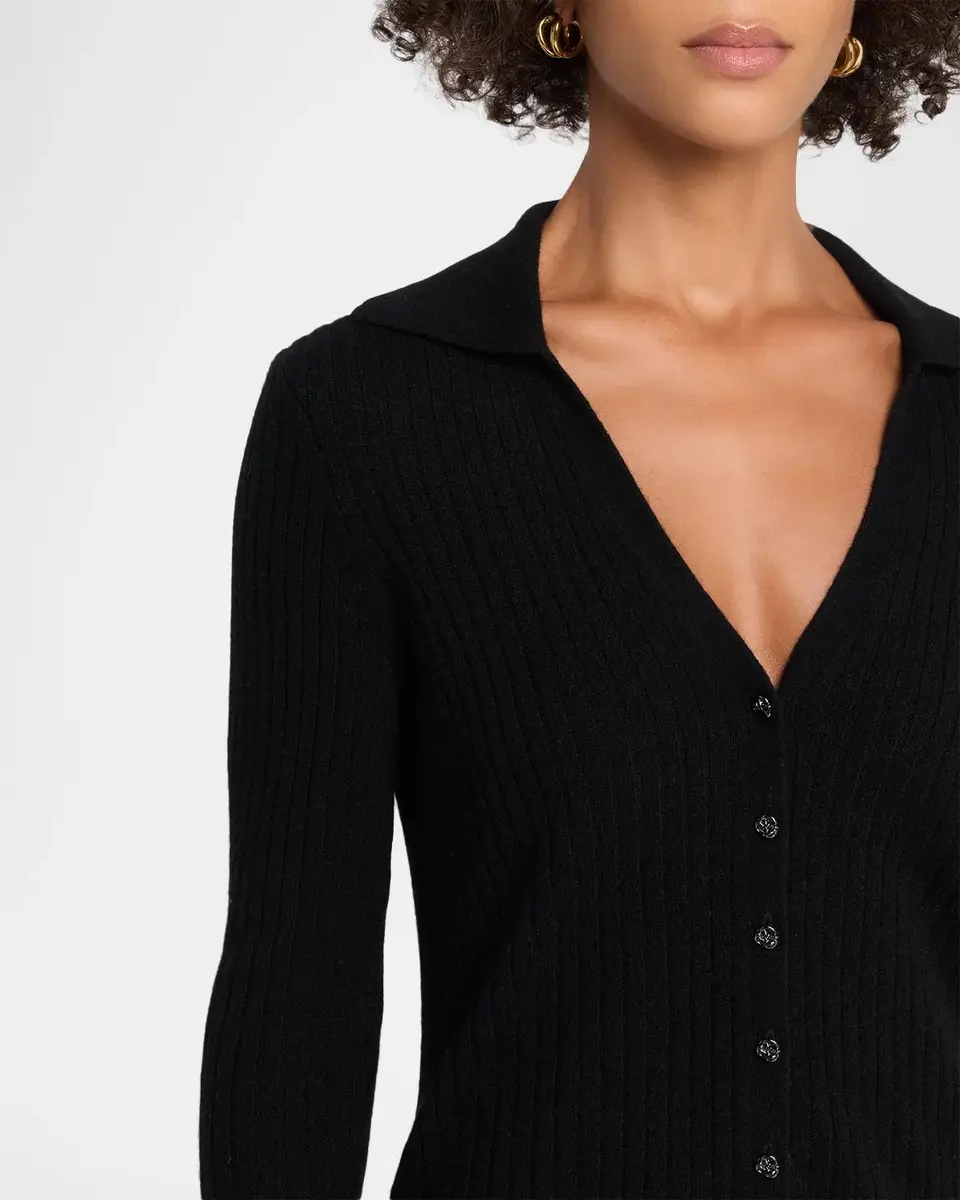 Ramy Brook Cathy Rib-Knit Cashmere Cardigan | Thumbnail 5 Ramy Brook Cathy Rib-Knit Cashmere Cardigan | Thumbnail 5