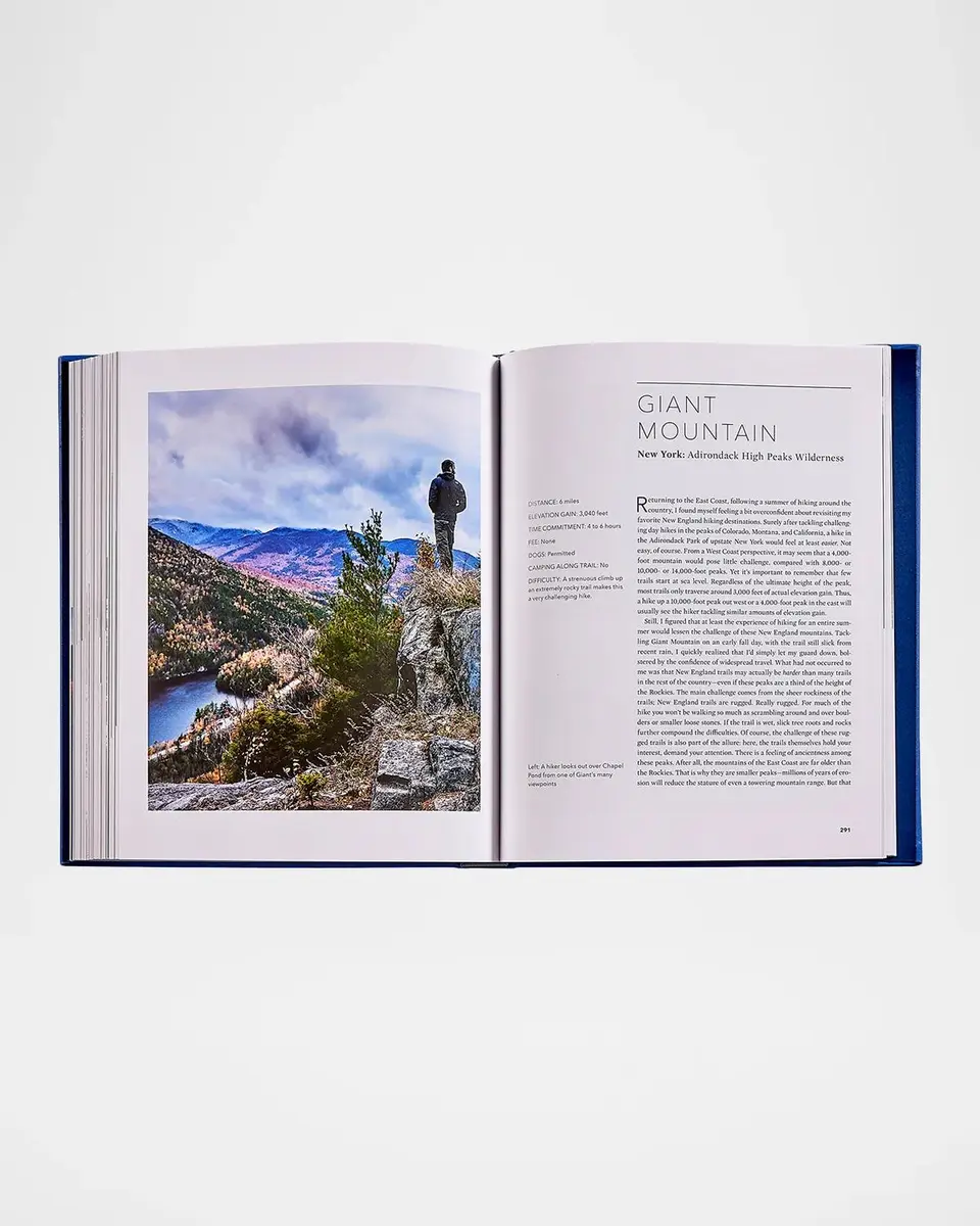 Graphic Image "America's Best Day Hikes: Spectacular Single-Day Hikes Across the States" Leather-Bound Book by Derek Dillinger | Thumbnail 4 Graphic Image "America's Best Day Hikes: Spectacular Single-Day Hikes Across the States" Leather-Bound Book by Derek Dillinger | Thumbnail 4
