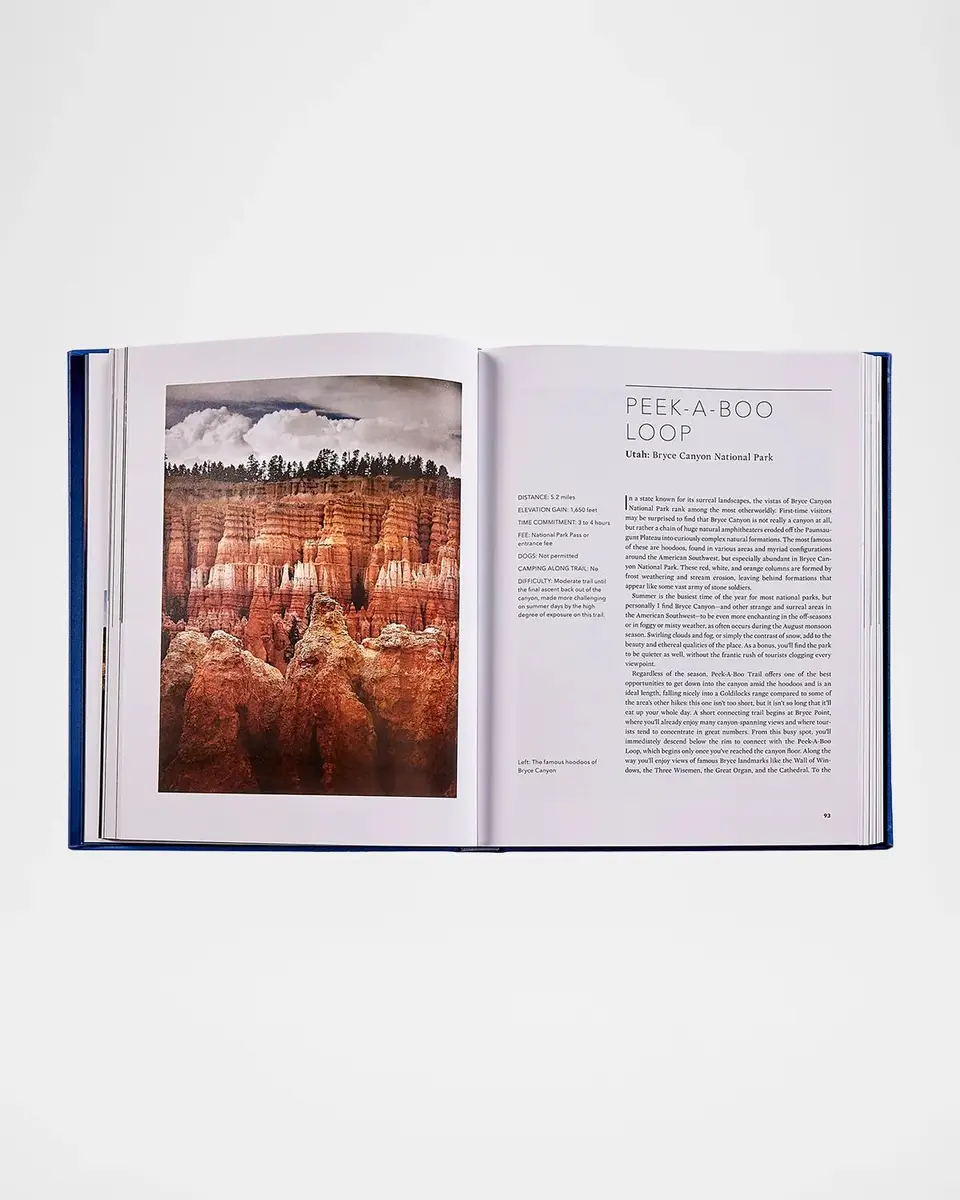 Graphic Image "America's Best Day Hikes: Spectacular Single-Day Hikes Across the States" Leather-Bound Book by Derek Dillinger | Thumbnail 7 Graphic Image "America's Best Day Hikes: Spectacular Single-Day Hikes Across the States" Leather-Bound Book by Derek Dillinger | Thumbnail 7