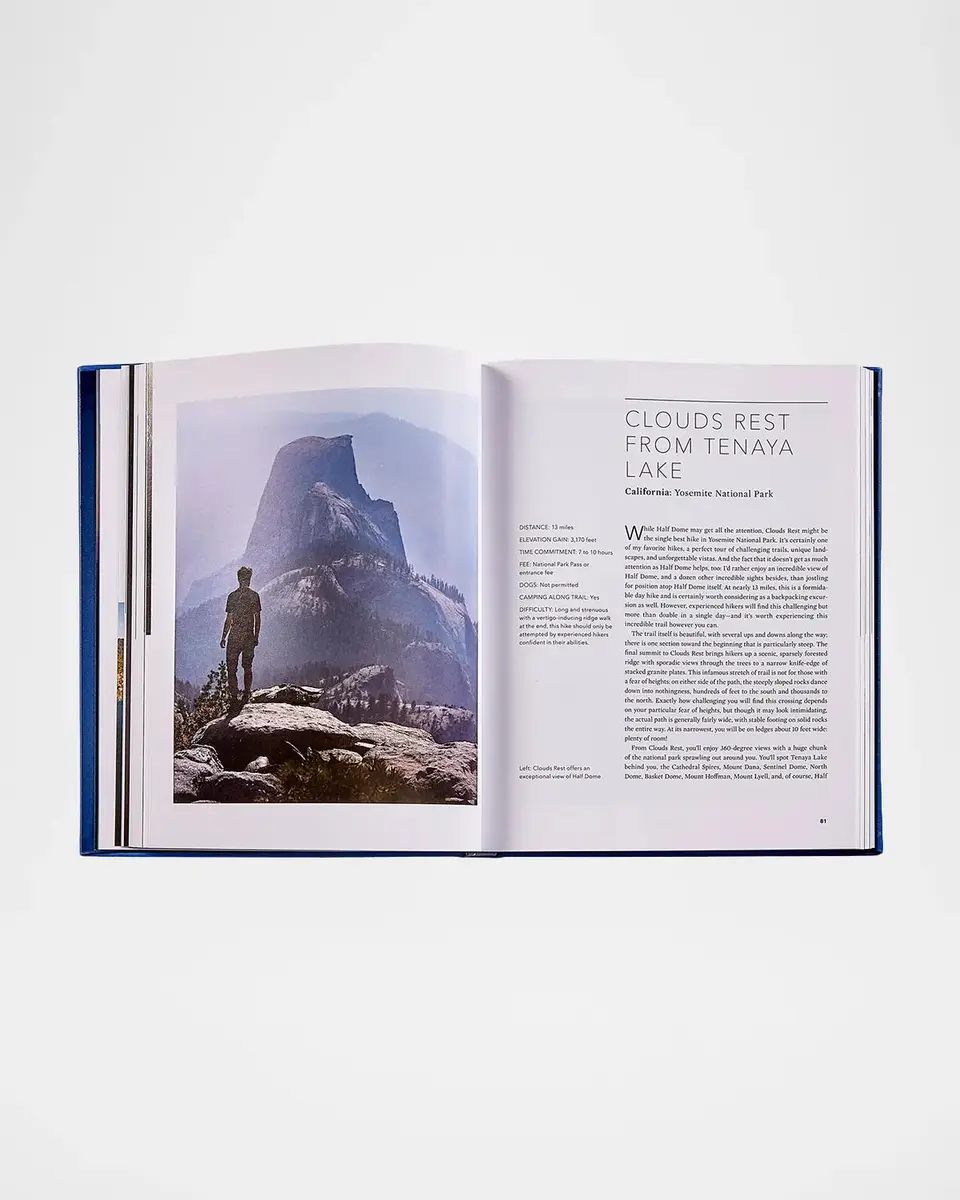 Graphic Image "America's Best Day Hikes: Spectacular Single-Day Hikes Across the States" Leather-Bound Book by Derek Dillinger | Thumbnail 9 Graphic Image "America's Best Day Hikes: Spectacular Single-Day Hikes Across the States" Leather-Bound Book by Derek Dillinger | Thumbnail 9