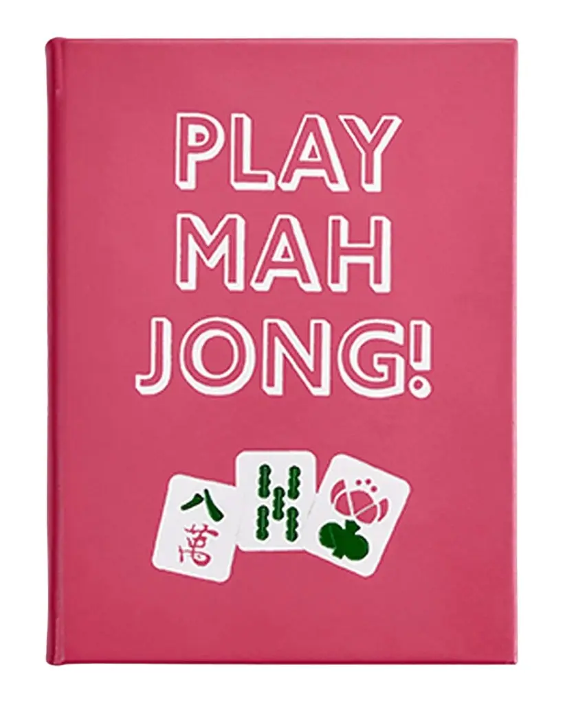 Graphic Image "Play Mah Jong! An All-Levels Guide to American Mahjong" Leather-Bound Book by Alyssa Gross