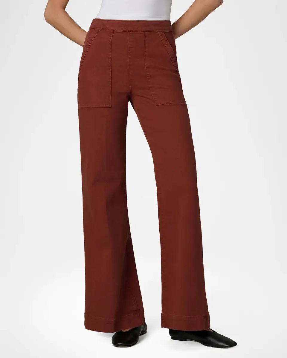 Joe's Jeans The Side Zip Wide-Leg Stretch Denim Pants | Thumbnail 4 Joe's Jeans The Side Zip Wide-Leg Stretch Denim Pants | Thumbnail 4