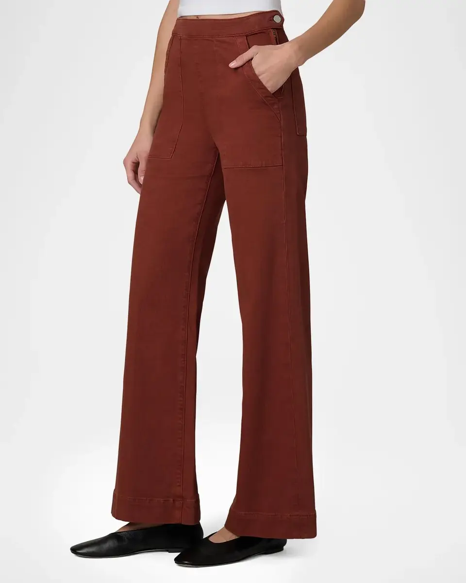 Joe's Jeans The Side Zip Wide-Leg Stretch Denim Pants | Thumbnail 5 Joe's Jeans The Side Zip Wide-Leg Stretch Denim Pants | Thumbnail 5