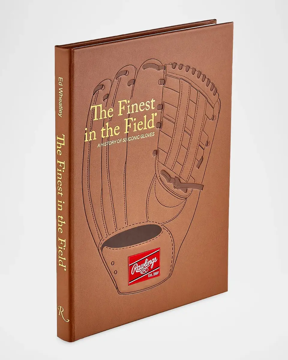 Graphic Image "The Finest in the Field: A History of Iconic Gloves" Leather-Bound Book by Ed Wheatley | Thumbnail 2 Graphic Image "The Finest in the Field: A History of Iconic Gloves" Leather-Bound Book by Ed Wheatley | Thumbnail 2