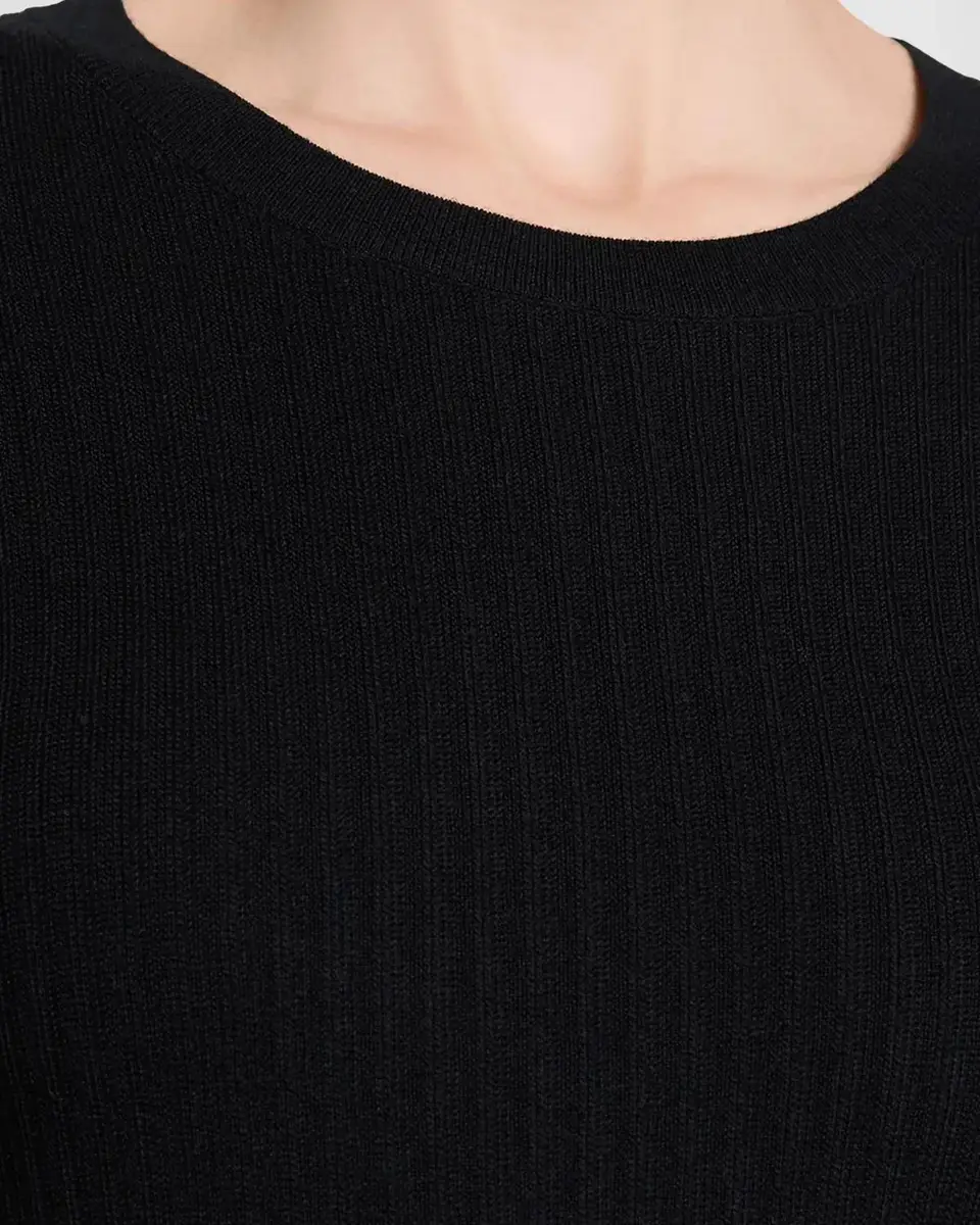 Theory Merino Wool Crewneck Midi Dress | Thumbnail 5