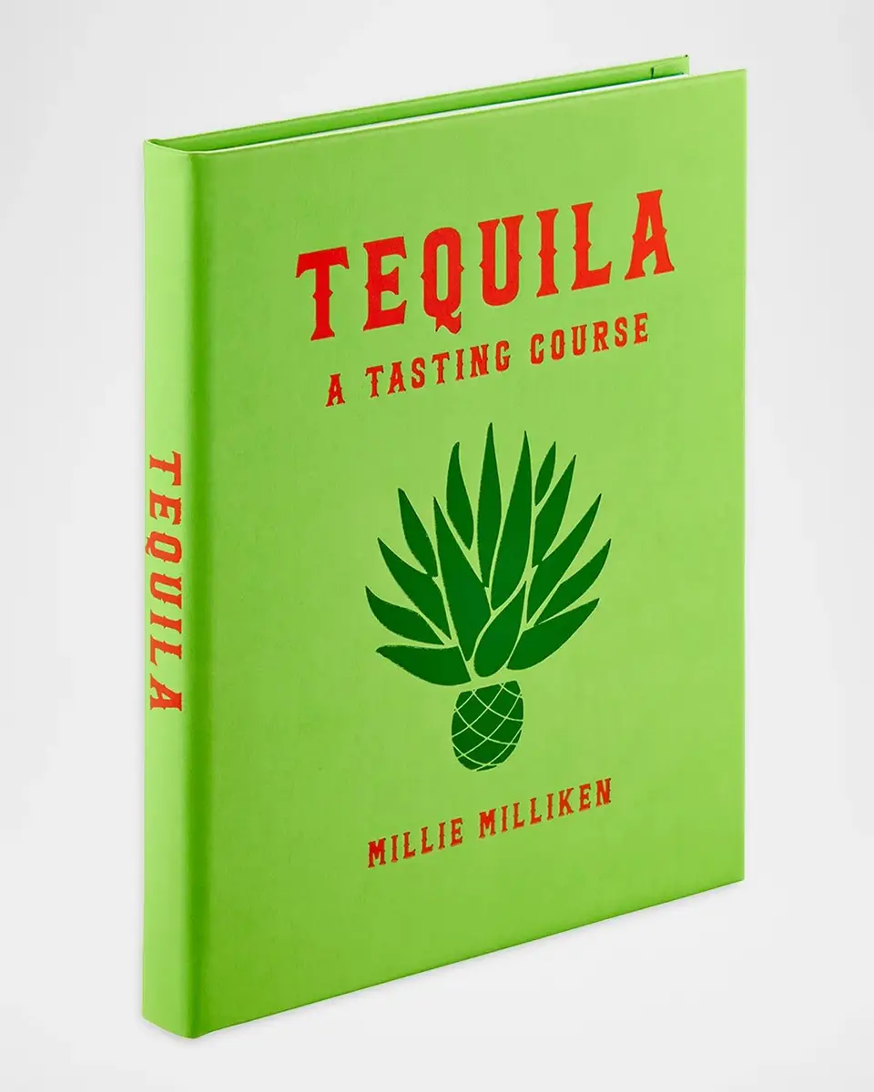 Graphic Image "Tequila: A Tasting Course" Leather-Bound Book by Millie Milliken | Thumbnail 2 Graphic Image "Tequila: A Tasting Course" Leather-Bound Book by Millie Milliken | Thumbnail 2
