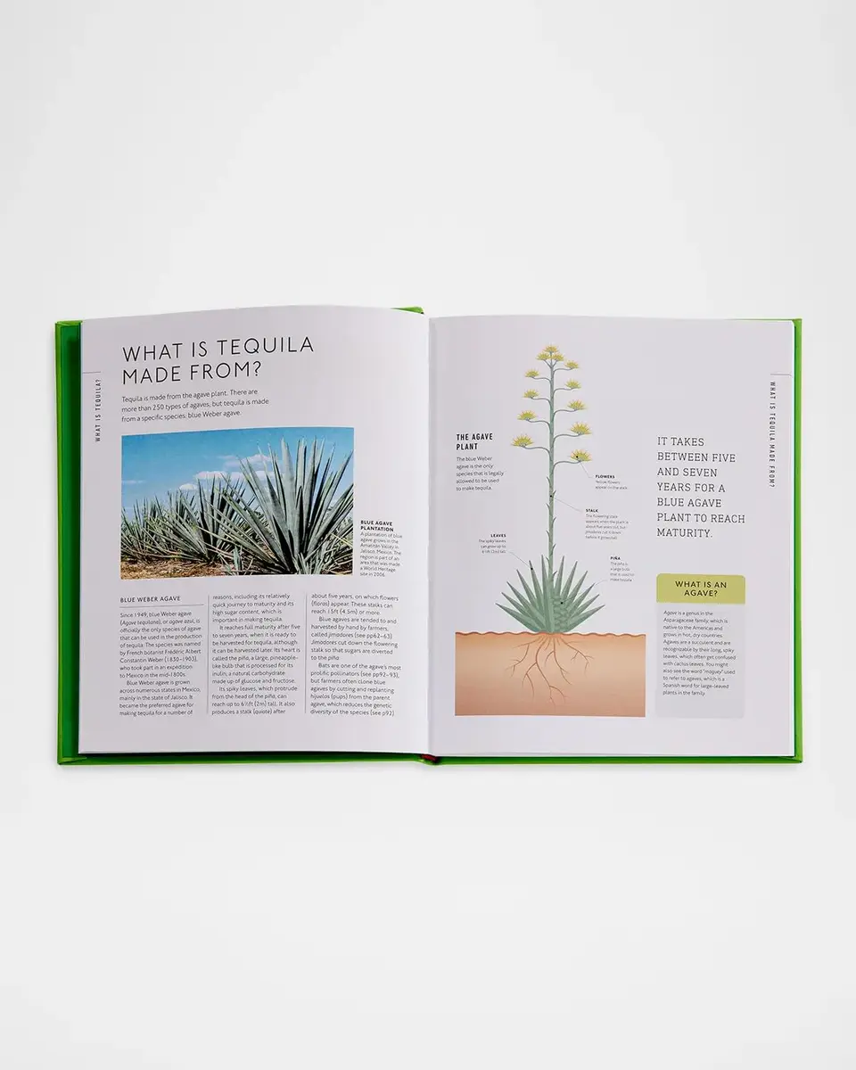 Graphic Image "Tequila: A Tasting Course" Leather-Bound Book by Millie Milliken | Thumbnail 10 Graphic Image "Tequila: A Tasting Course" Leather-Bound Book by Millie Milliken | Thumbnail 10