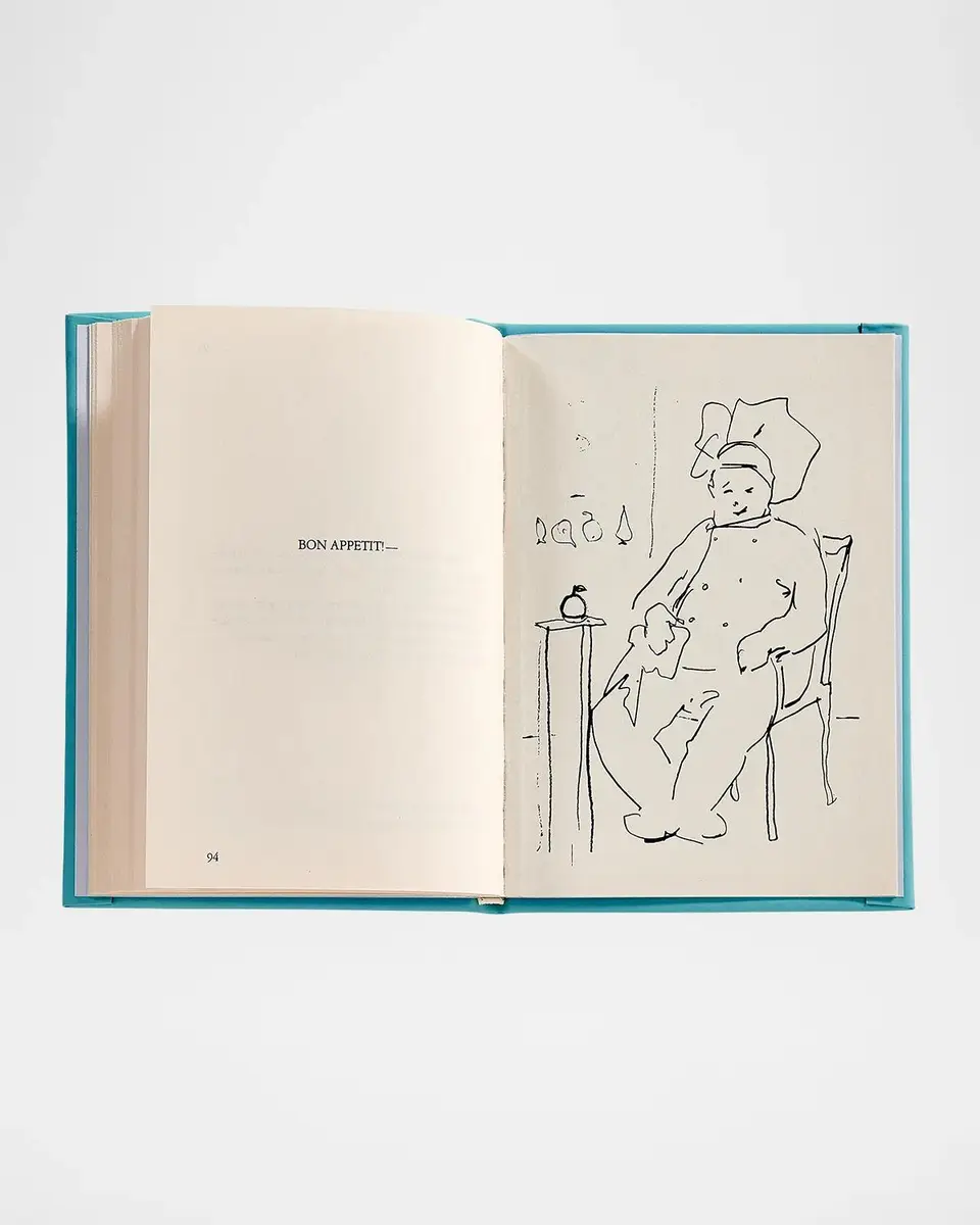 Graphic Image "Tiffany's Table Manners for Teenagers" Leather Bound Book | Thumbnail 4 Graphic Image "Tiffany's Table Manners for Teenagers" Leather Bound Book | Thumbnail 4