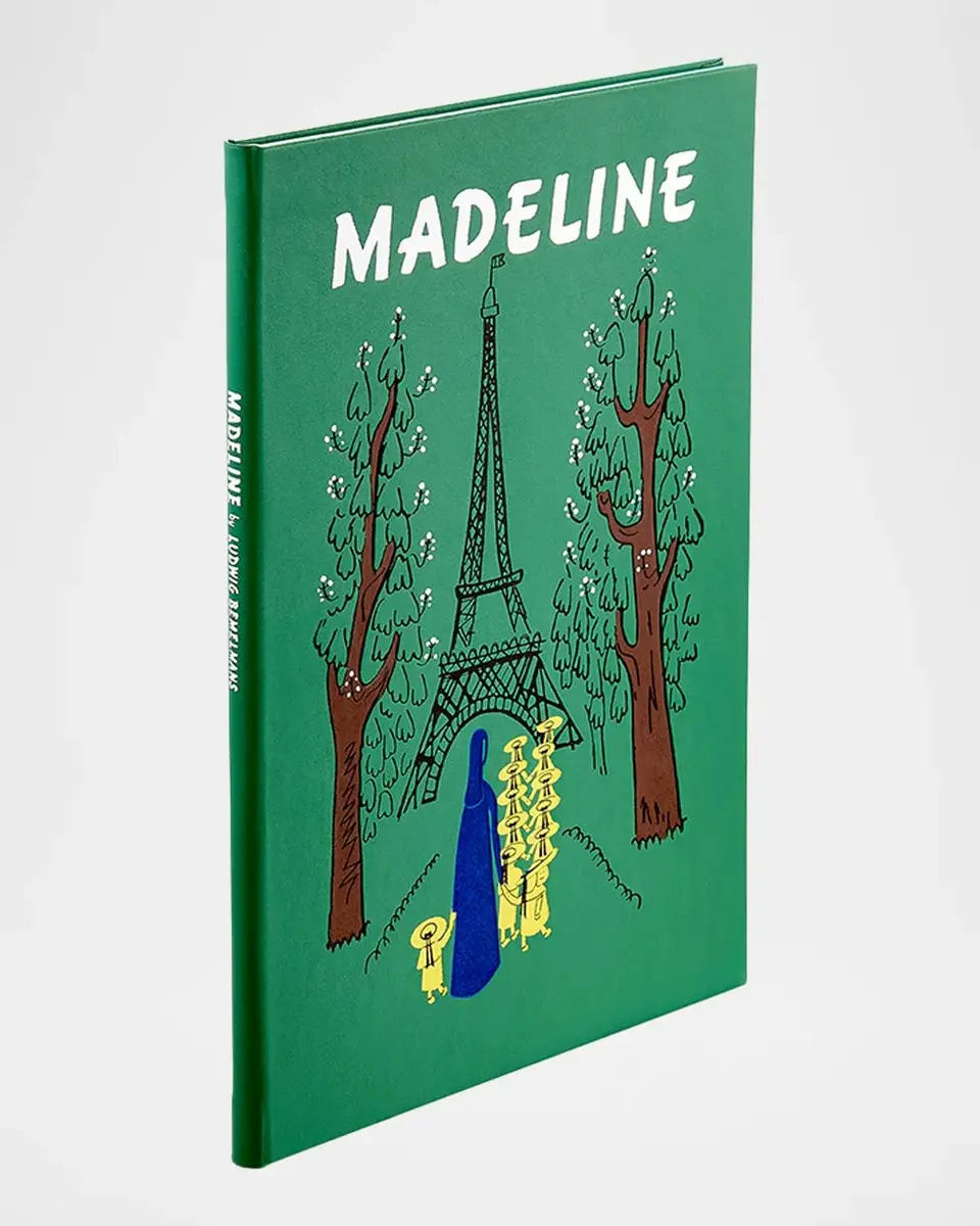 Graphic Image "Madeline" Vegan Leather-Bound Book by Ludwig Bemelmans | Thumbnail 2 Graphic Image "Madeline" Vegan Leather-Bound Book by Ludwig Bemelmans | Thumbnail 2