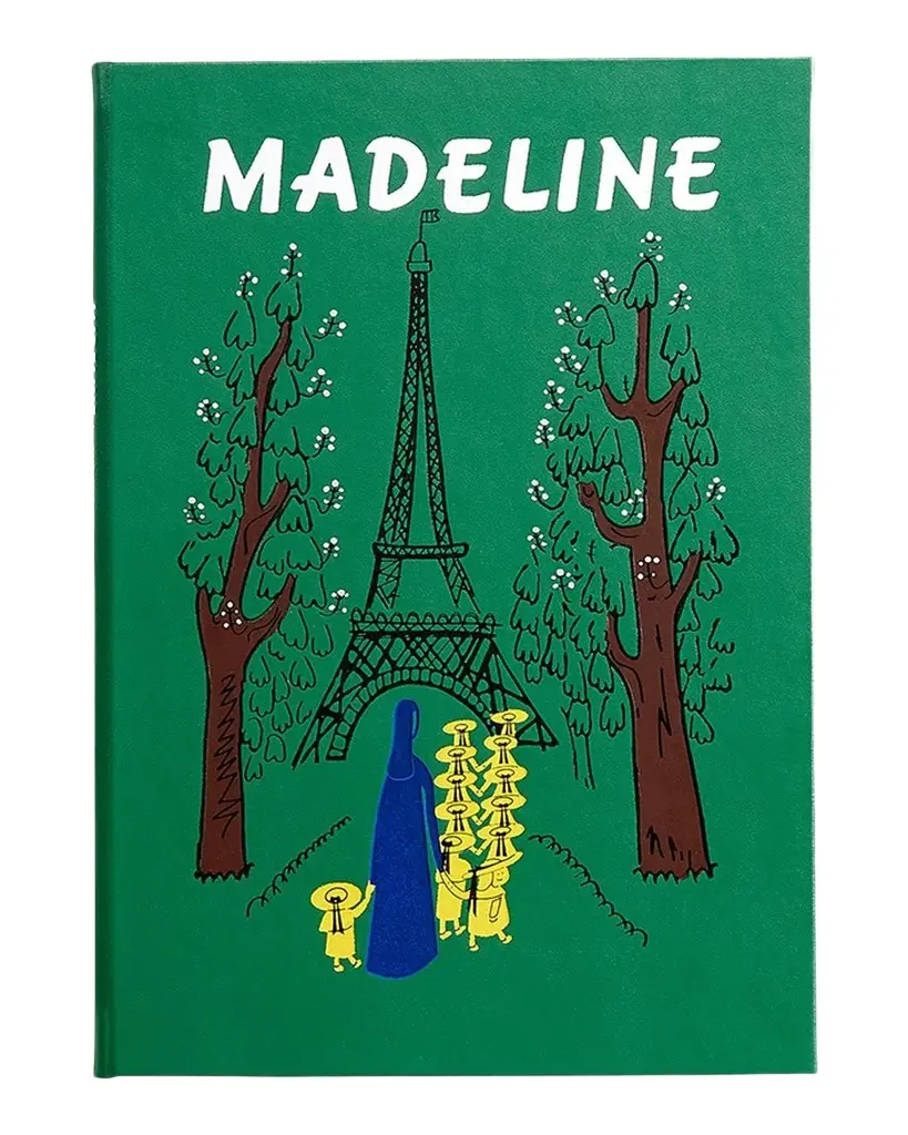 Graphic Image "Madeline" Vegan Leather-Bound Book by Ludwig Bemelmans