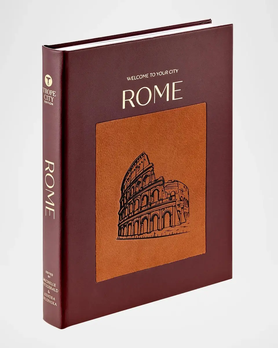 Graphic Image "Trope Rome" Leather-Bound Book Edited by Michelle Fitzgerald & Kendra Huspaska | Thumbnail 2 Graphic Image "Trope Rome" Leather-Bound Book Edited by Michelle Fitzgerald & Kendra Huspaska | Thumbnail 2