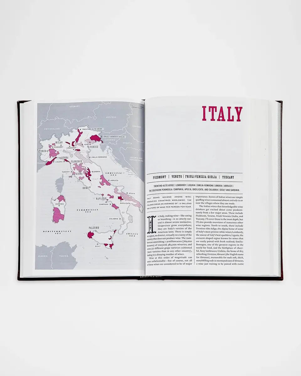 Graphic Image "The Wine Bible (3rd Edition)" Leather-Bound Book by Karen MacNeil | Thumbnail 3 Graphic Image "The Wine Bible (3rd Edition)" Leather-Bound Book by Karen MacNeil | Thumbnail 3